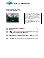 Preview for 1 page of Olympic HD3 Manual