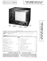 Preview for 1 page of Olympic TV-104 Service Manual