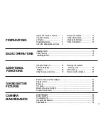 Preview for 3 page of Olympus 10 x 25 WP I Binoculars - Magellan 10x25 WP I Binocular Instructions Manual