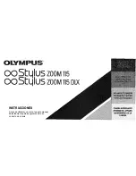 Предварительный просмотр 1 страницы Olympus 102455 - Stylus Zoom 115 QD DLX Date 35mm... Instrucciones