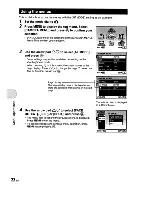 Предварительный просмотр 22 страницы Olympus 1030SW - Stylus Digital Camera Instruction Manual