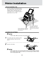 Предварительный просмотр 9 страницы Olympus 135291 - P 440 Photo Printer Reference Manual