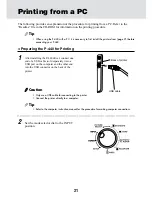 Preview for 31 page of Olympus 135291 - P 440 Photo Printer Reference Manual