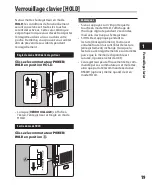 Preview for 19 page of Olympus 140146 - DM 420 2 GB Digital Voice Recorder Mode D'Emploi