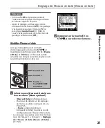 Preview for 21 page of Olympus 140146 - DM 420 2 GB Digital Voice Recorder Mode D'Emploi