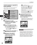 Preview for 40 page of Olympus 140146 - DM 420 2 GB Digital Voice Recorder Mode D'Emploi