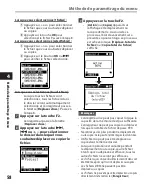 Preview for 58 page of Olympus 140146 - DM 420 2 GB Digital Voice Recorder Mode D'Emploi