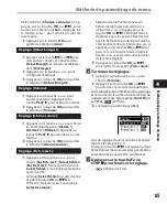 Preview for 65 page of Olympus 140146 - DM 420 2 GB Digital Voice Recorder Mode D'Emploi