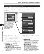 Preview for 84 page of Olympus 140146 - DM 420 2 GB Digital Voice Recorder Mode D'Emploi