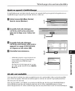 Preview for 113 page of Olympus 140146 - DM 420 2 GB Digital Voice Recorder Mode D'Emploi