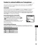 Preview for 115 page of Olympus 140146 - DM 420 2 GB Digital Voice Recorder Mode D'Emploi