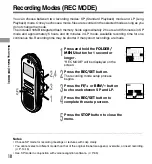 Preview for 18 page of Olympus 141670 - DS 330 Digital Voice Recorder Instructions Manual