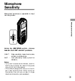 Preview for 19 page of Olympus 141670 - DS 330 Digital Voice Recorder Instructions Manual