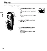 Preview for 20 page of Olympus 141670 - DS 330 Digital Voice Recorder Instructions Manual