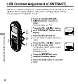 Preview for 30 page of Olympus 141670 - DS 330 Digital Voice Recorder Instructions Manual