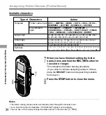 Preview for 34 page of Olympus 141670 - DS 330 Digital Voice Recorder Instructions Manual