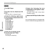 Preview for 48 page of Olympus 141670 - DS 330 Digital Voice Recorder Instructions Manual