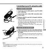 Preview for 51 page of Olympus 141670 - DS 330 Digital Voice Recorder Instructions Manual