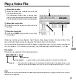 Preview for 57 page of Olympus 141670 - DS 330 Digital Voice Recorder Instructions Manual