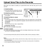 Preview for 58 page of Olympus 141670 - DS 330 Digital Voice Recorder Instructions Manual