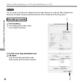 Preview for 60 page of Olympus 141670 - DS 330 Digital Voice Recorder Instructions Manual