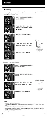 Предварительный просмотр 6 страницы Olympus 141877 - VN 2100 64 MB Digital Voice Recorder Instructions Manual