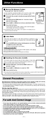 Предварительный просмотр 9 страницы Olympus 141877 - VN 2100 64 MB Digital Voice Recorder Instructions Manual