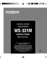 Preview for 1 page of Olympus 141932 Instructions Manual