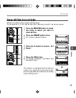 Preview for 73 page of Olympus 141932 Instructions Manual