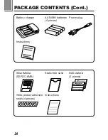 Предварительный просмотр 24 страницы Olympus 202192 - Ultra Zoom Accessory Instructions Manual