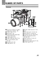 Предварительный просмотр 25 страницы Olympus 202192 - Ultra Zoom Accessory Instructions Manual