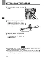 Предварительный просмотр 32 страницы Olympus 202192 - Ultra Zoom Accessory Instructions Manual