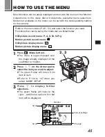 Предварительный просмотр 45 страницы Olympus 202192 - Ultra Zoom Accessory Instructions Manual