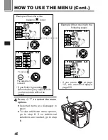 Предварительный просмотр 46 страницы Olympus 202192 - Ultra Zoom Accessory Instructions Manual