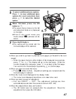 Предварительный просмотр 47 страницы Olympus 202192 - Ultra Zoom Accessory Instructions Manual