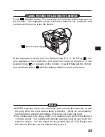 Предварительный просмотр 59 страницы Olympus 202192 - Ultra Zoom Accessory Instructions Manual