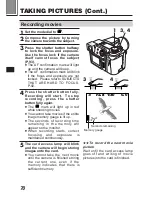 Предварительный просмотр 70 страницы Olympus 202192 - Ultra Zoom Accessory Instructions Manual