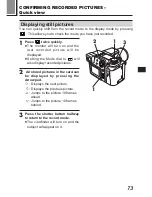 Предварительный просмотр 73 страницы Olympus 202192 - Ultra Zoom Accessory Instructions Manual