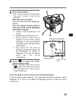 Предварительный просмотр 75 страницы Olympus 202192 - Ultra Zoom Accessory Instructions Manual