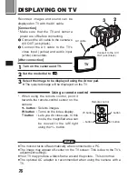 Предварительный просмотр 76 страницы Olympus 202192 - Ultra Zoom Accessory Instructions Manual