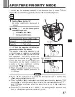 Предварительный просмотр 87 страницы Olympus 202192 - Ultra Zoom Accessory Instructions Manual