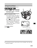 Предварительный просмотр 119 страницы Olympus 202192 - Ultra Zoom Accessory Instructions Manual