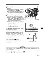 Предварительный просмотр 123 страницы Olympus 202192 - Ultra Zoom Accessory Instructions Manual