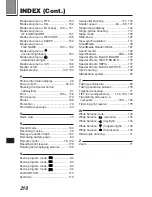 Предварительный просмотр 210 страницы Olympus 202192 - Ultra Zoom Accessory Instructions Manual