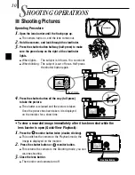 Preview for 10 page of Olympus 225275 - CAMEDIA D 150 Zoom Digital Camera Basic Manual