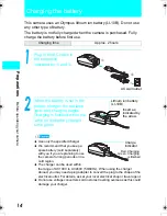 Preview for 14 page of Olympus 225465 - Stylus 410 Digital Camera Basic Manual