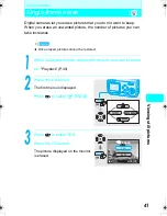 Предварительный просмотр 41 страницы Olympus 225465 - Stylus 410 Digital Camera Basic Manual