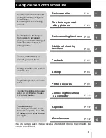 Preview for 3 page of Olympus 225625 - Stylus 800 Digital Camera Advanced Manual