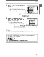 Preview for 17 page of Olympus 225625 - Stylus 800 Digital Camera Advanced Manual