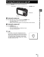 Preview for 21 page of Olympus 225625 - Stylus 800 Digital Camera Advanced Manual